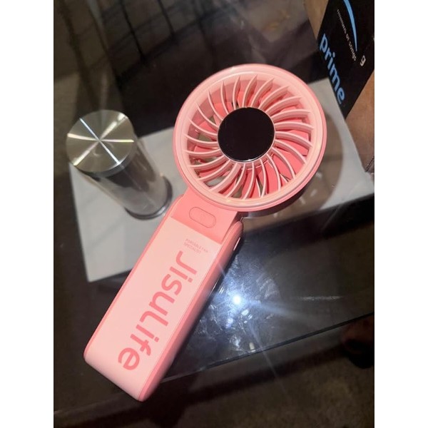 Фото - Вентилятор портативный Jisulife Handheld Fan 7 Pink